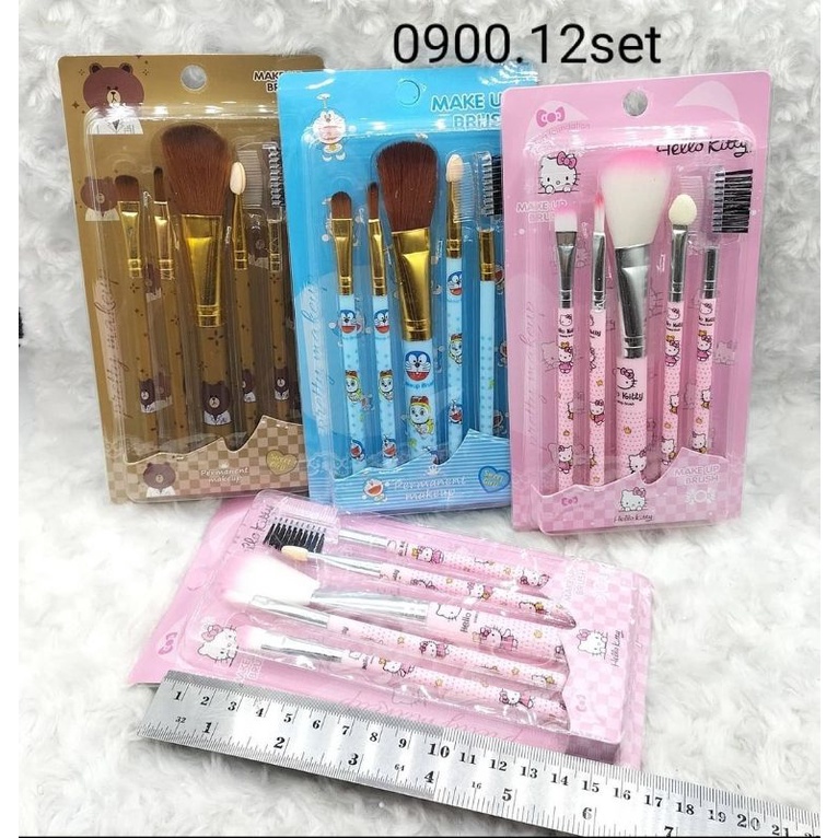 KUAS MAKE UP SET 5PCS