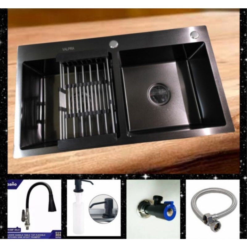KITCHEN SINK 2 LUBANG HITAM KOMPLIT