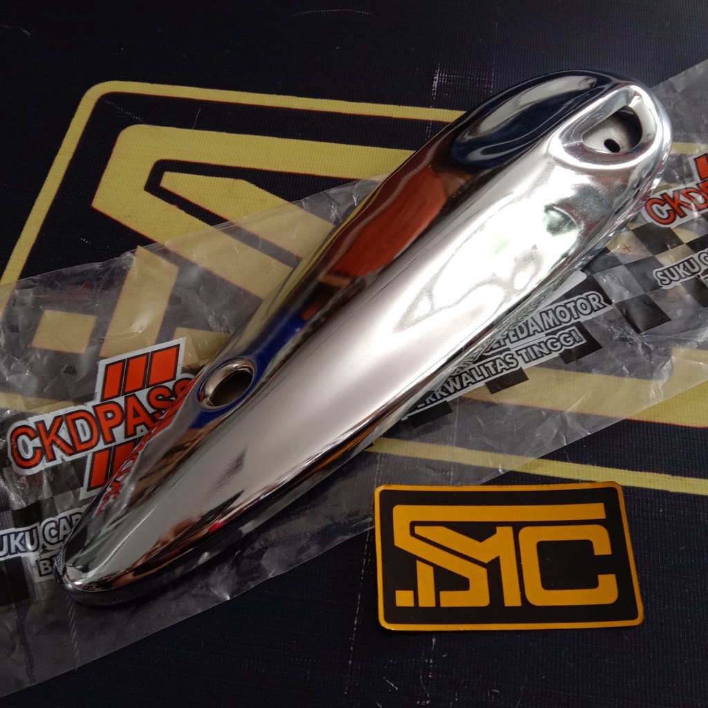 Pengaman Knalpot / Tutup Knalpot Yamaha Mio Lama Besi