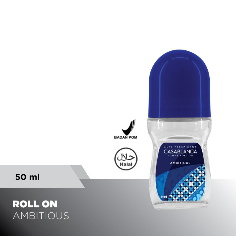 Casablanca Roll On 'BLUE' 50ML