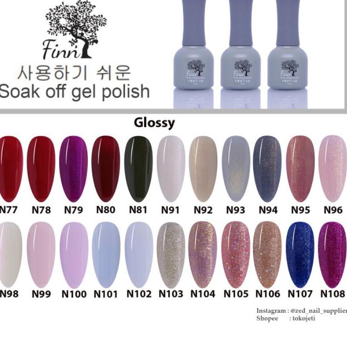 ➯ KUTEK GEL-FINN GEL POLISH/N61-N92 ❃