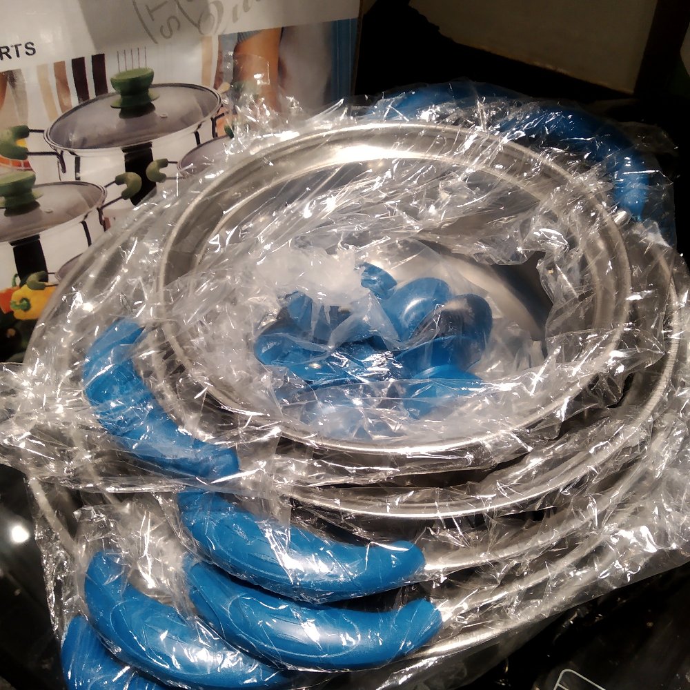 Panci Set M225a 16/24 Tutup Kaca Stainless - Stock Pot Serbaguna