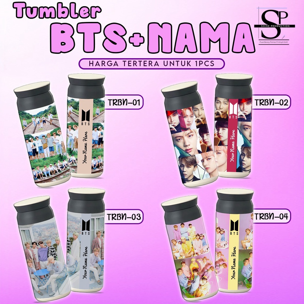 Tumbler Travel BTS Botol Minum BTS