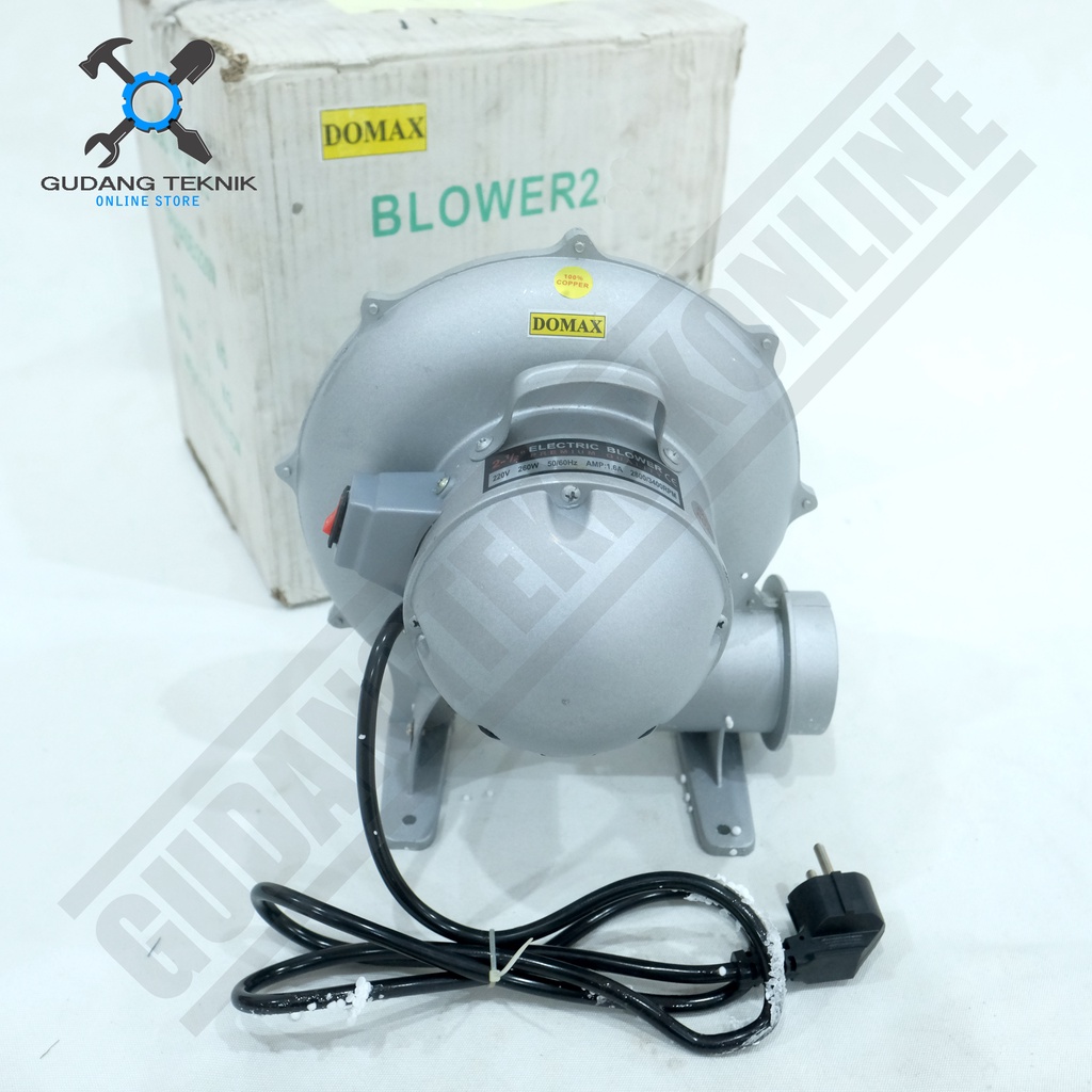 Blower Keong 2&quot; DOMAX / Mesin Elektrik Blower 2 Inch DOMAX Taiwan - Blower Angin Keong DOMAX