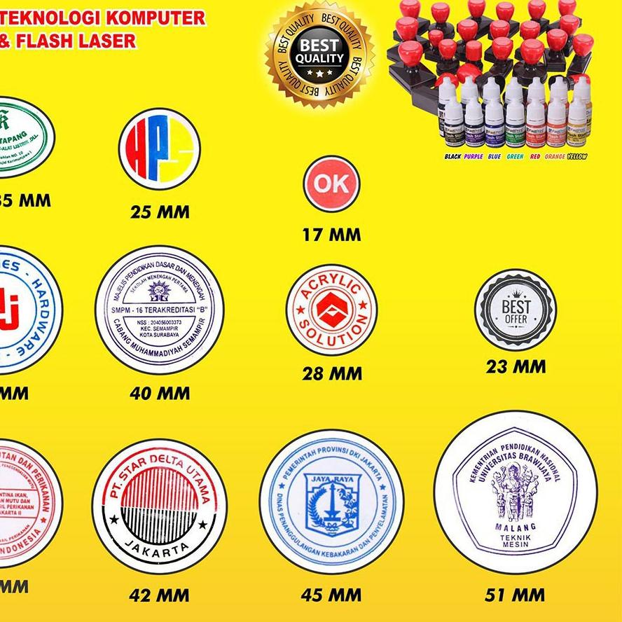 

⚡ Stempel Flash Pembuatan Stempel Flash Kilat Stempel Otomatis Stempel Toko Sekolah Instansi Lembaga Universitas super murah Bentuk Bulat | Promo Hari Ini | Grosiran Murah | F⚡ASH SALE