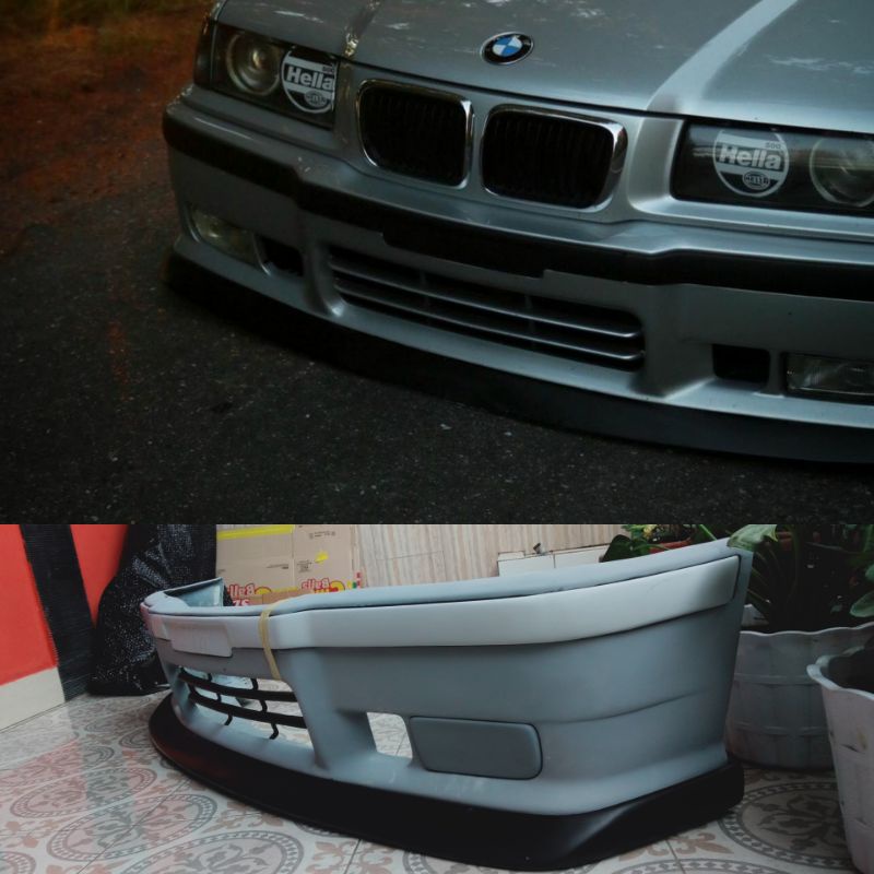 Bumper mtech bmw e36+lips acs