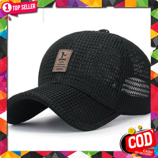 Topi Baseball Terbaru 2021 Logo-Thanksinsomnia Original Pria Kekinian  Topi Ediko Sport Jaring Dou