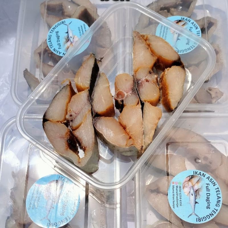 

ikan asin Telang tenggiri full daging box