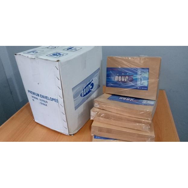 

✽ Amplop Coklat Ukuran 1/2 Folio Neuro ( 19 x 25 cm ) ♣