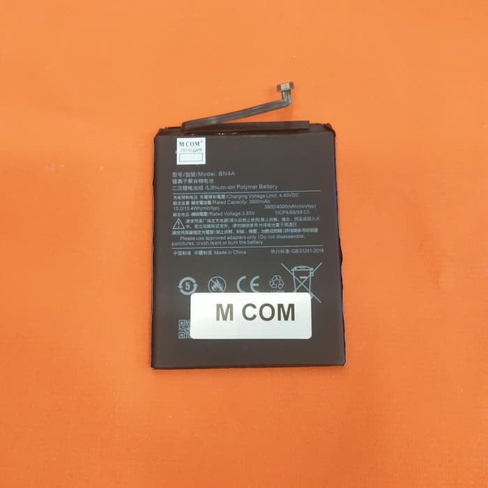 Battery Batre Baterai Double Power Mcom Xiaomi Redmi Note 7 BN-4A BN4A BN 4A