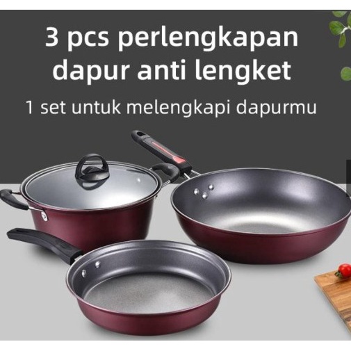 Panci Set 3 Pcs Idola