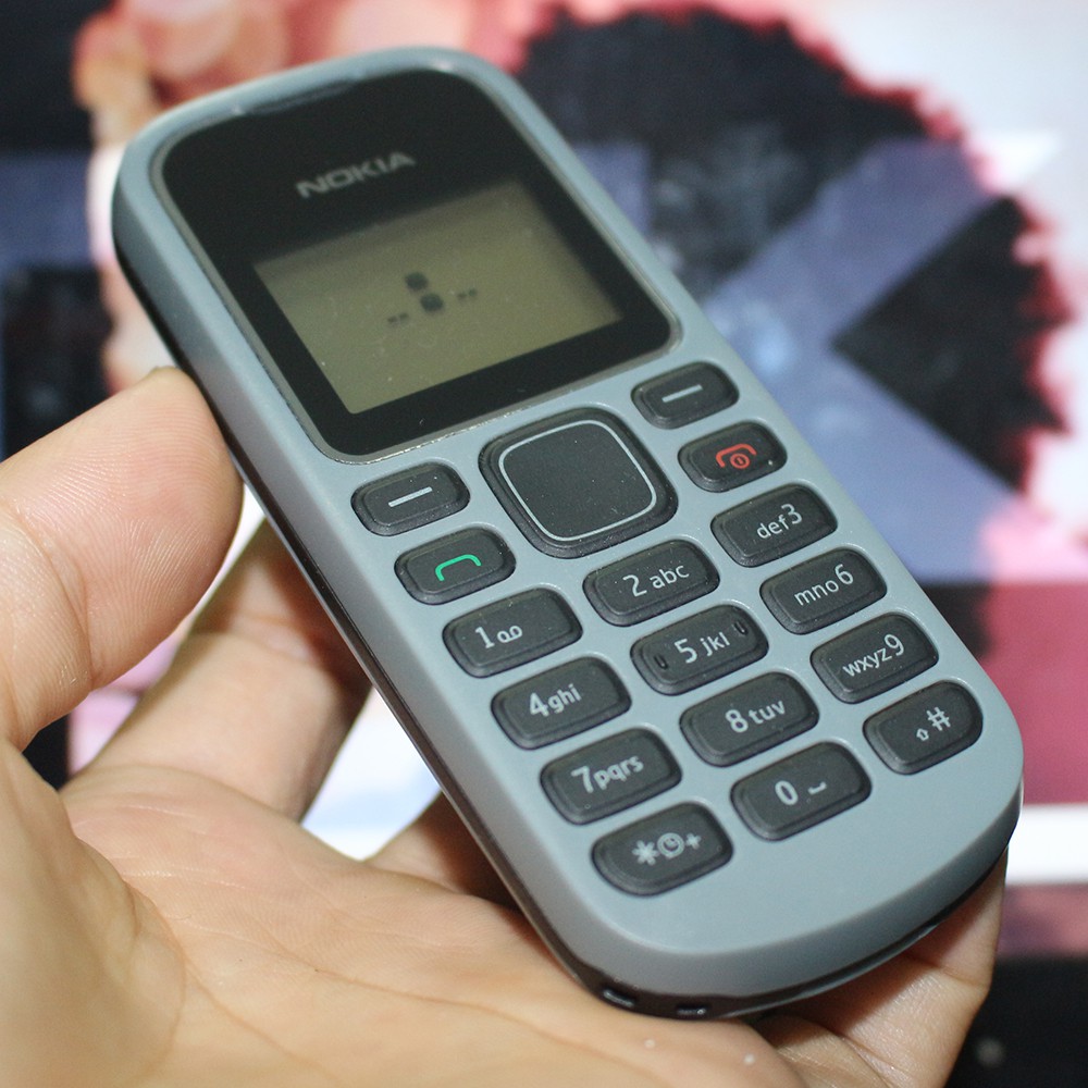 CUPID hp nokia 1280 fullset termurah nokia jadul single sim-Abu