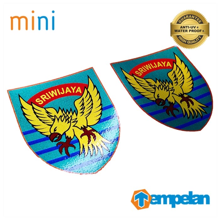 STIKER MINI PREMIUM KODAM SRIWIJAYA