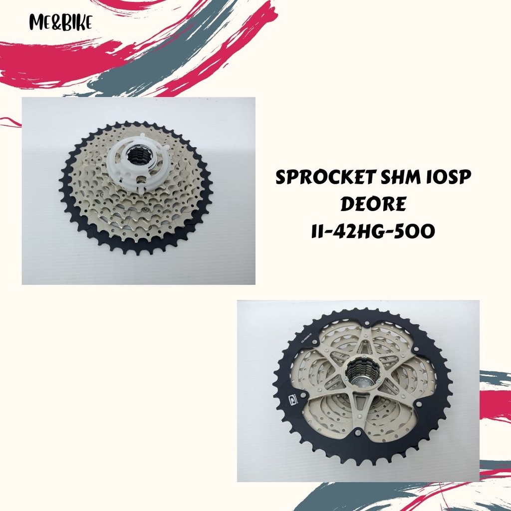 SPROCKET SHIMANO 10 SPEED DEORE 11-42T HG-500