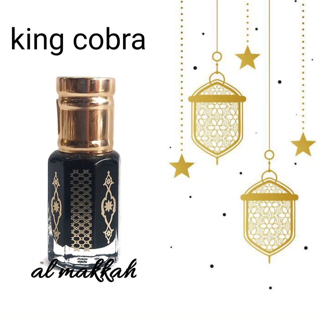 Minyak King Cobra Kobra Murni Asli Tanpa Campuran Zat Lain Pure Concentrate Fragrance Oil Parfum
