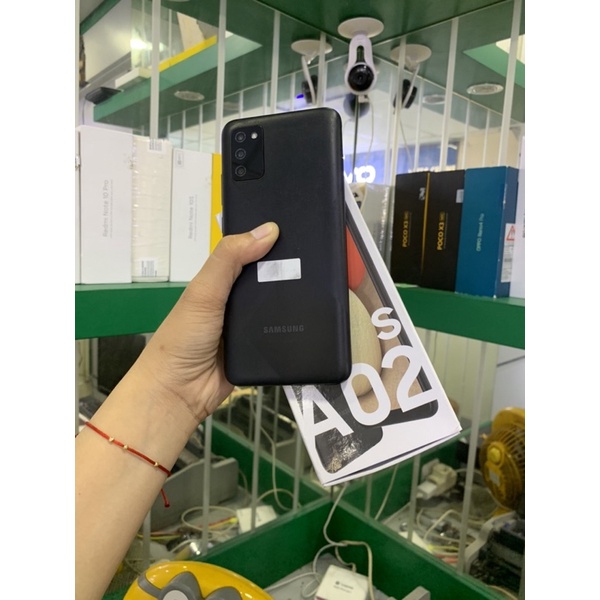 Samsung A02s Ram 3/32gb Bekas Pakai Lengkap fullset Original
