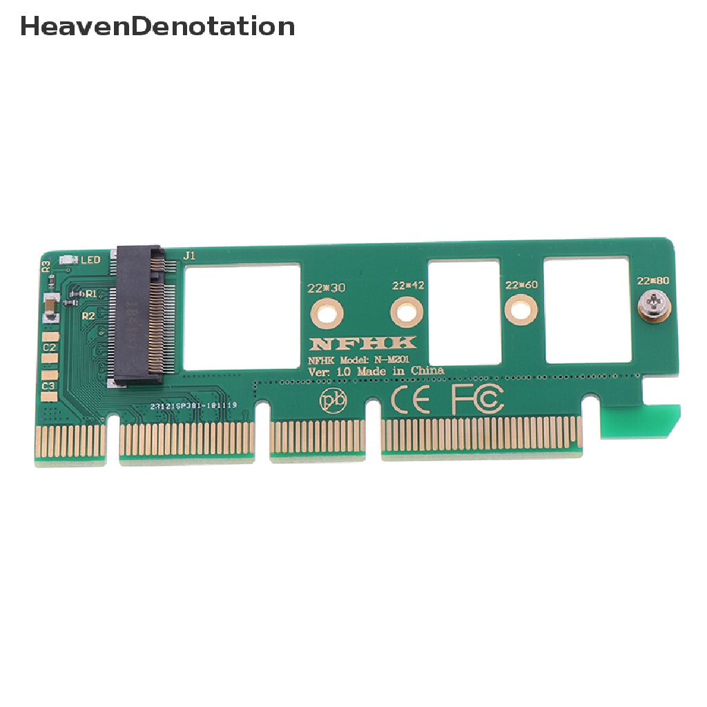 [HeavenDenotation] NVMe M.2 NGFF SSD to PCI-E PCI express 3.0 16x x4 adapter riser card converter