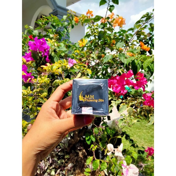 SUNBLOCK MH WHITENING SKIN POT HITAM