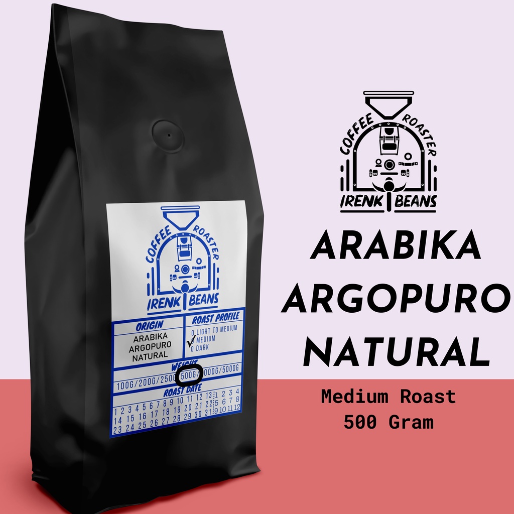 

Kopi Arabica Argopuro Natural 500g Biji Bubuk