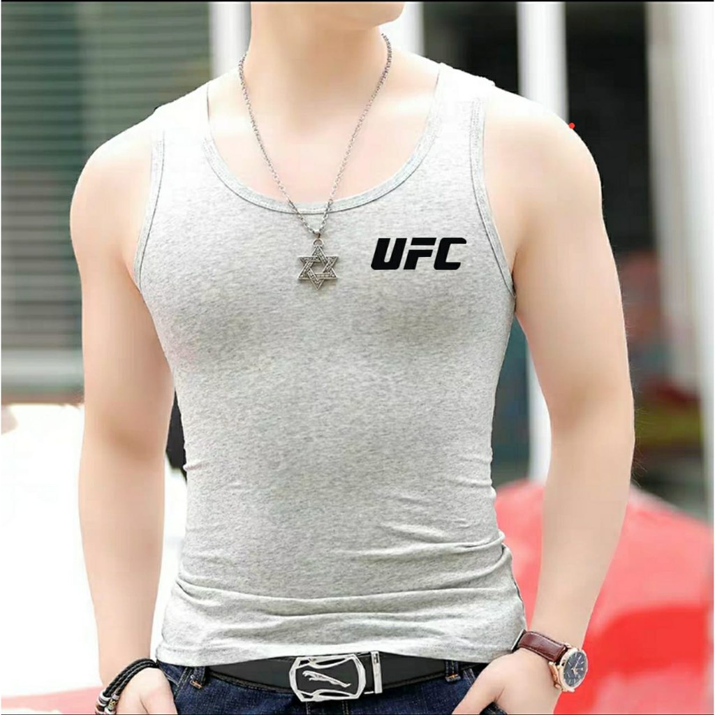 SINGLET UFC - Asgard777 / kaos oblong / kaos dalam / singlet cowok / kaos olahraga