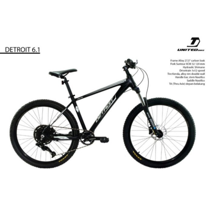 Sepeda MTB 27.5" United Detroit 6.1