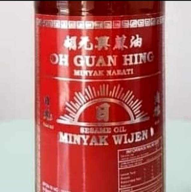 Minyak Wijen Oh Guan Hing 600 ml I Sesame Oil I Mayu