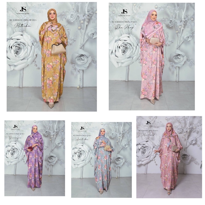 The Netherland Spring of Raya kaftan  BY JAWHARA SYARI