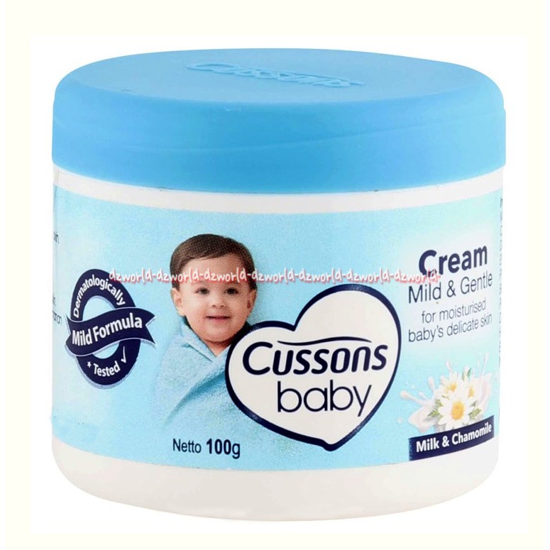 Cussons Baby Cream Mild &amp;  Gantle Soft &amp; Smooth Krim Bayi 100gr