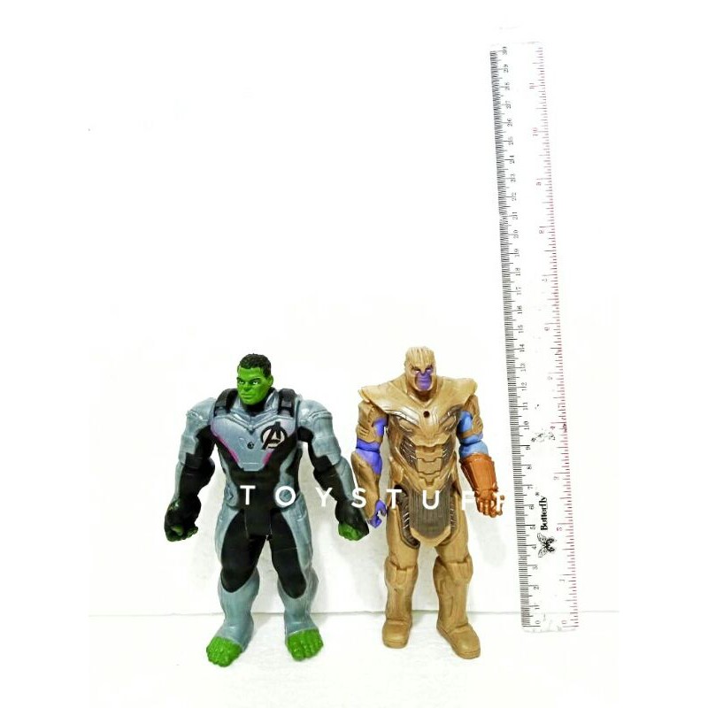 mainan action figure hero hulk thanos tanos avengers