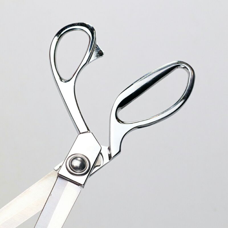 Gunting Kain Sewing Scissors Stainless Steel Shears 10.5 Inch K38 Silver