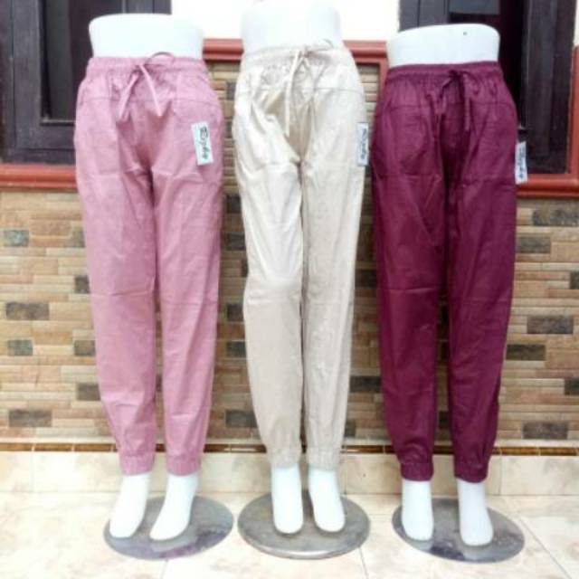 Bisa COD  JOGGER PANT CELANA  KANTOR CELANA  ANTI BEGAH SIZE 