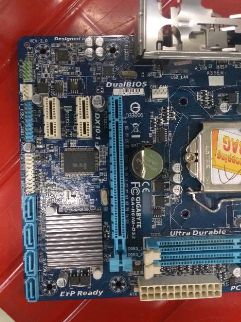 Motherboard Gigabyte H61M DS2 Soket 1155