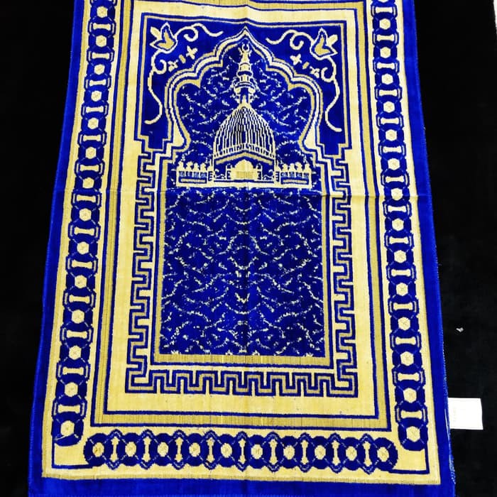 grosir sajadah bludru turky ukuran 70x110cm isi/harga 10 pcs