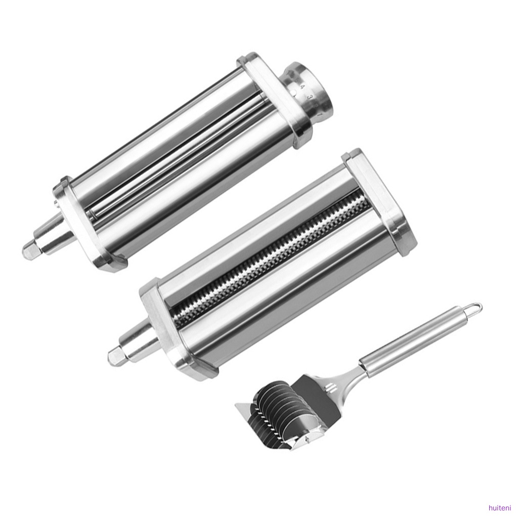 Pasta Maker 304 Stainless Steel Kitchen Pasta Roller Attachment Replacement for KitchenAid Stand Mixer huiteni.id
