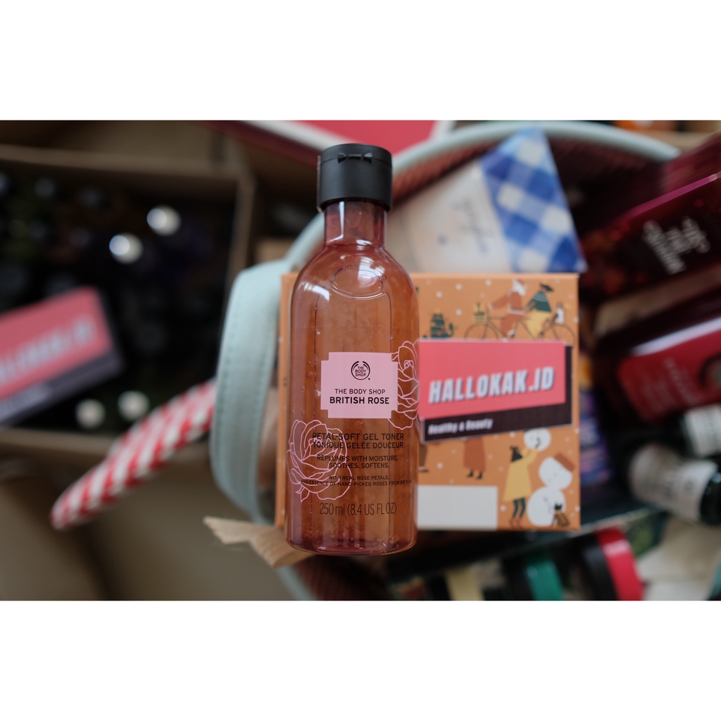 The Body Shop  l  British Rose Petal-Soft Toner 250ml