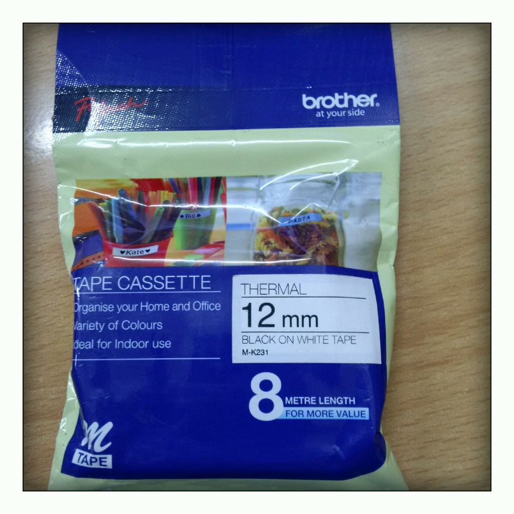 Label Brother P-Touch M-K231 PTOUCH label printer(brother)