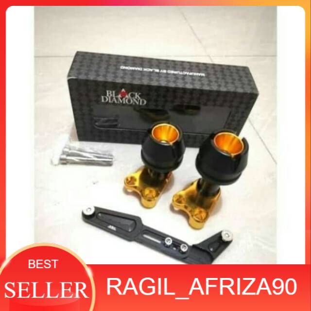 Jalu Pelindung Knalpot BLACK DIAMOND New NMAX 2020 TERBARU