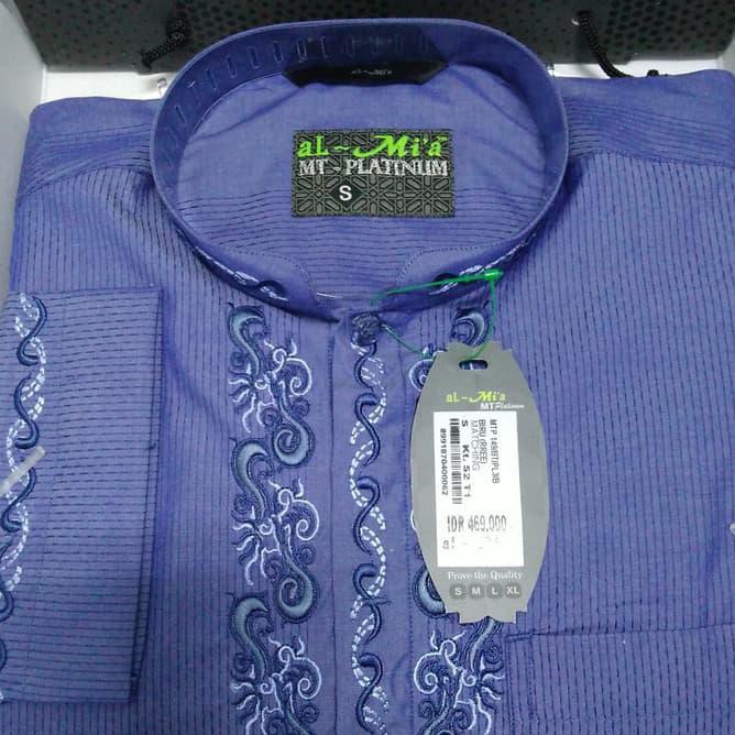 Baju Koko Al Mia Platinum Pjg