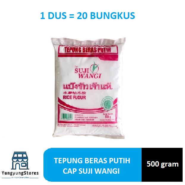 

PROMO 1 Dus Isi 20 bungkus Tepung Beras / Ketan Suji Wangi 500 gram