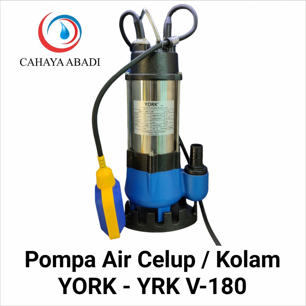 YORK V-180 POMPA AIR KOTOR - SUBMERSIBLE PUMP