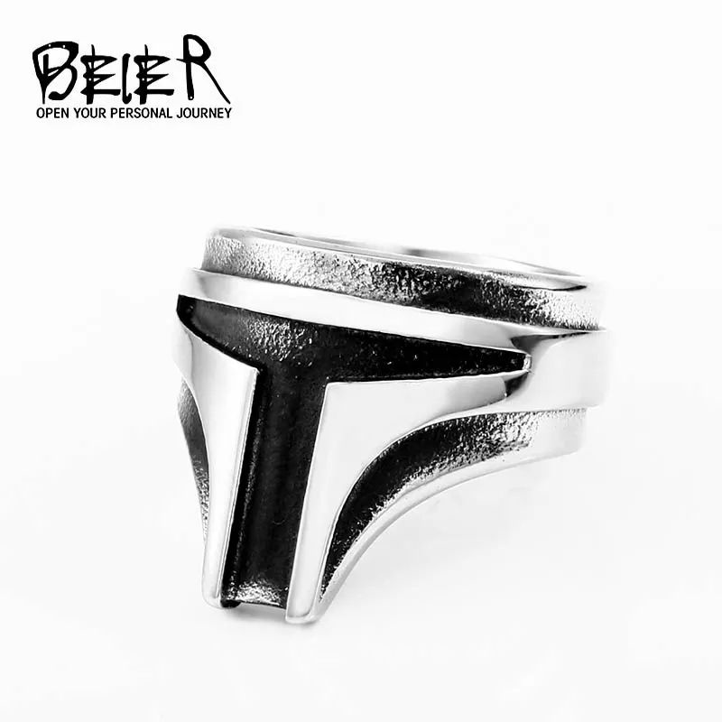 Cincin Ring Titanium Stainless Steel Keren Punk Rock Star Wars