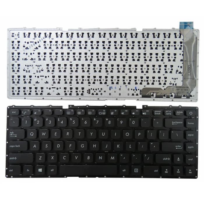 Keyboard Laptop ASUS X441 X441S X441U A441 X44SA Hitam