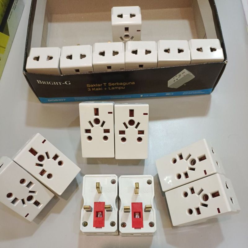 SAKLAR T SERBAGUNA 3 KAKI | STOP KONTAK HAJI DAN UMROH | COLOKAN KAKI 3 | COLOKAN LISTRIK SERBAGUNA