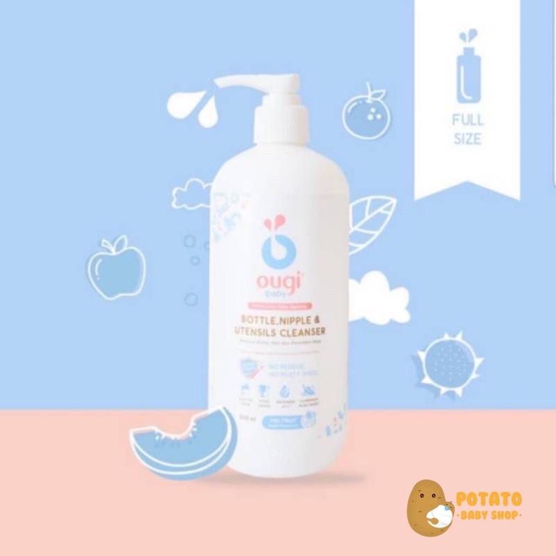 Ougibaby 500ml Bottle &amp; Utensils Cleanser / Sabun Cuci Botol Ougi Baby