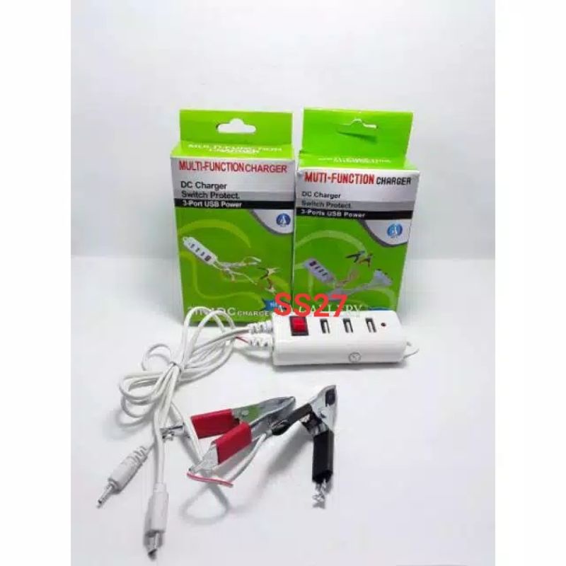 CHARGER HP AKI 6 IN 1 DC ( AKI )