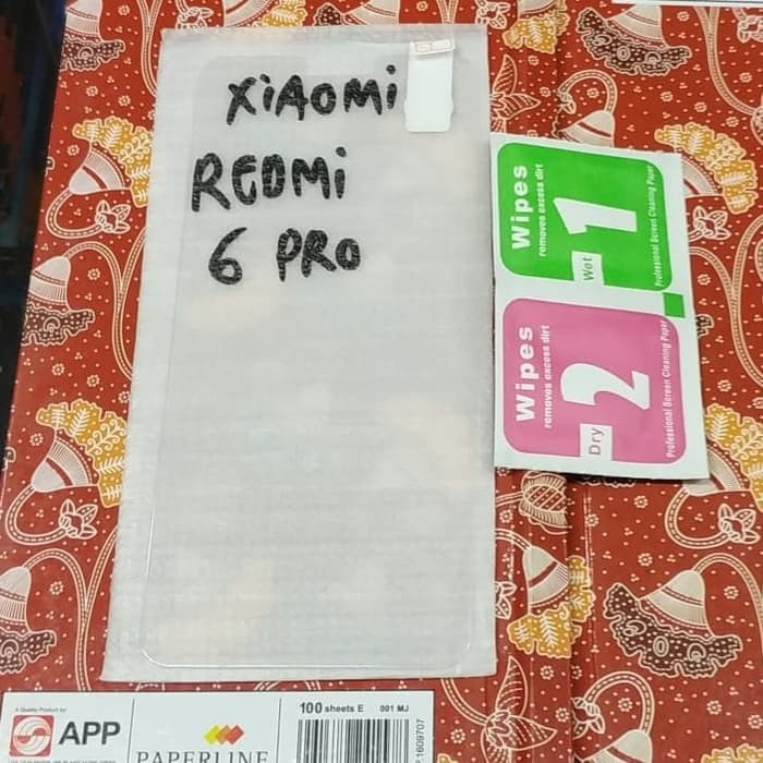 Tempered gorila glass kaca xiaomi redmi 6pro / redmi A2 lite murah meriah mantap