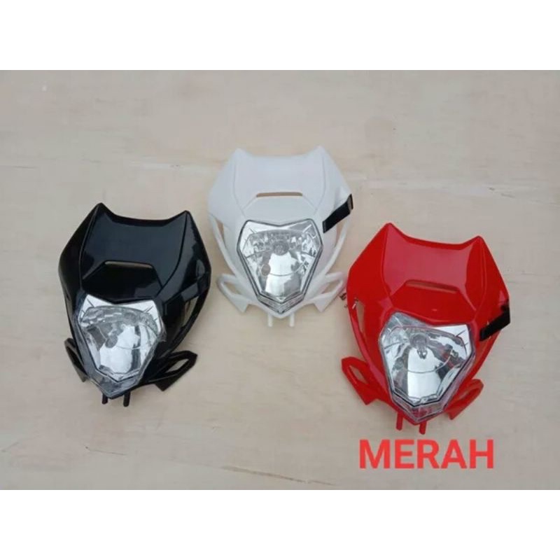 HEADLAMP BETA 250 LAMPU DEPAN BETA250 -H- WR155 KLXBF CRF150 KLX150