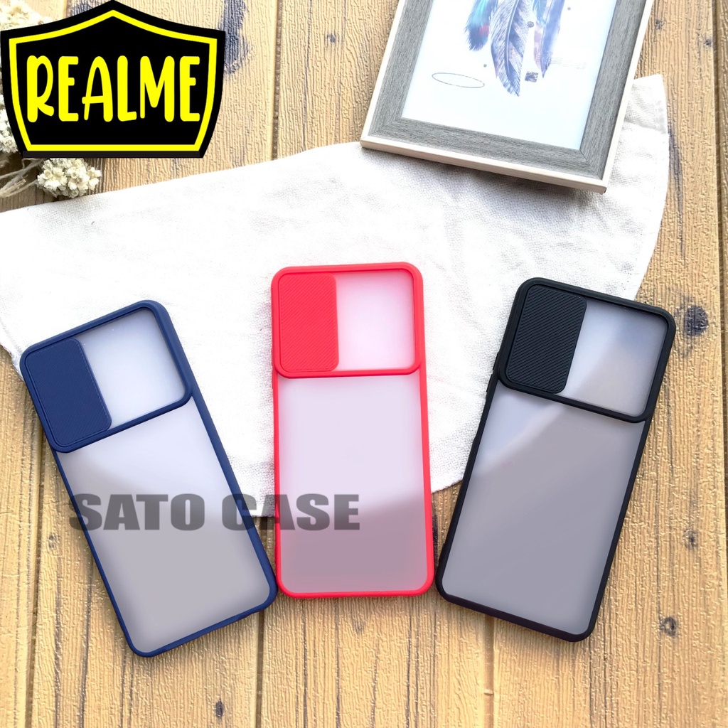 Lens Cover Case REALME Penutup Kamera Slide C25 C21 C20 C15 C12 Narzo 20 C11