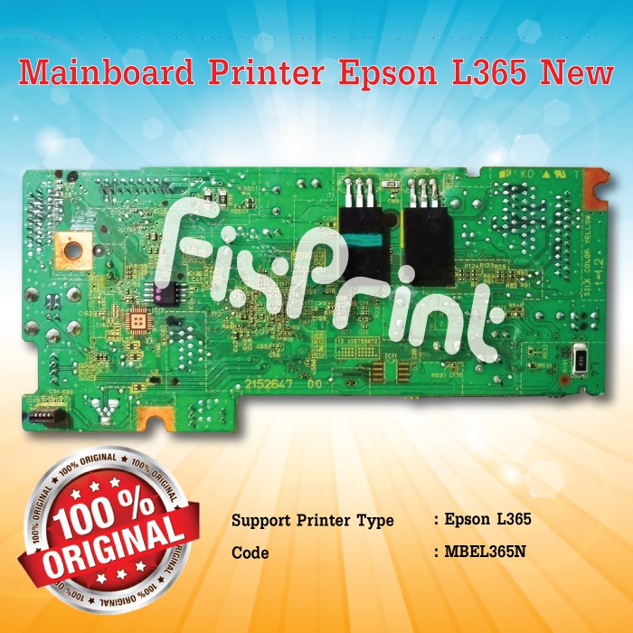 Board Printer Epson L365, Mainboard L365, Motherboard Epson L365 New Original