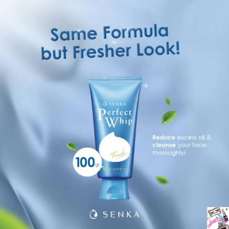 ☃Cutezz_Ching1☃Senka Perfect Whip Fresh Anti Shine Facial Foam